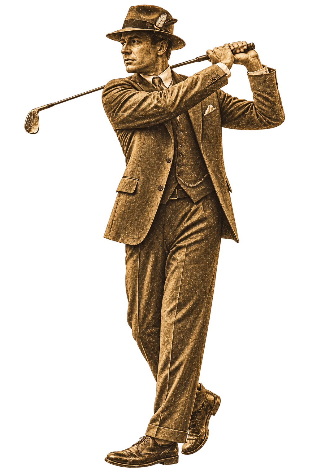 Sports Boss Golf shop interior showing new and refurbished golf clubs